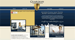 Desktop Screenshot of guardianpropertymanagement.net